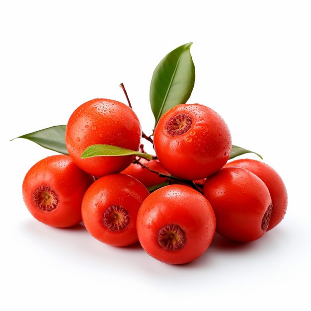 Photo fruits de caronde ou de karonde isolés sur fond blanc