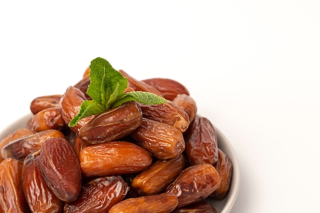 Fruits de dates, à la menthe pour le Ramadan