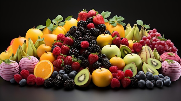 fruits frais et baies