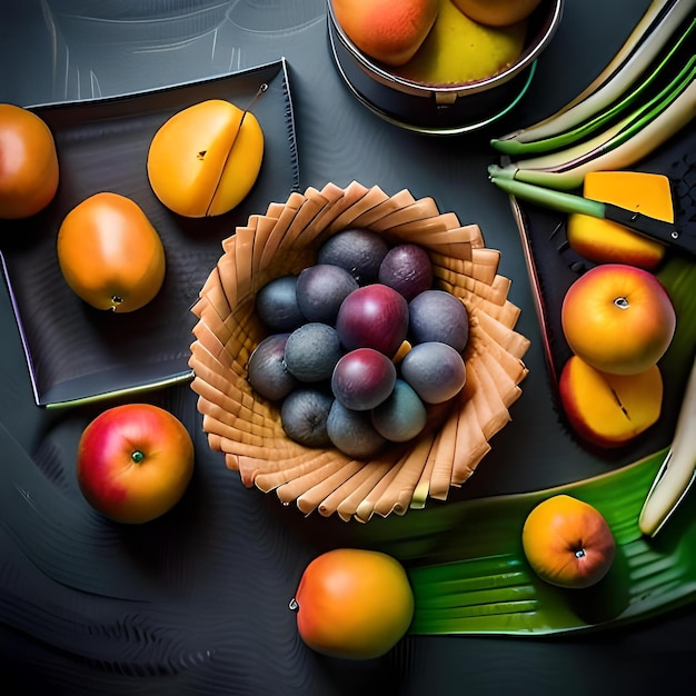 Fruits frais isolés à titre gratuit