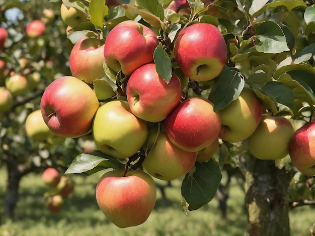 Fruits frais de l'orchidée de pomme