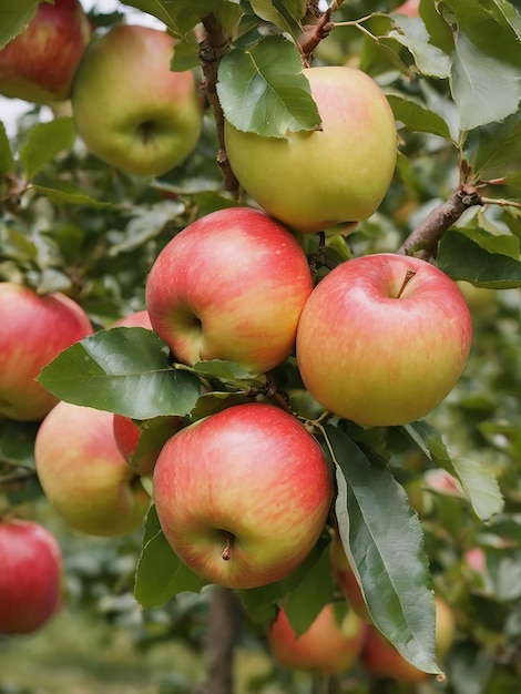 Fruits frais de l'orchidée de pomme