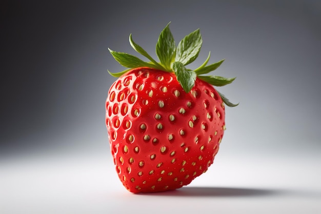 fruits de fraise frais isolés