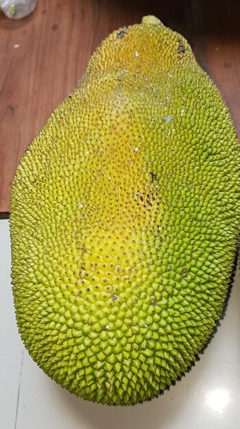 Photo fruits de jackfruit frais prélevés à distance rapprochée