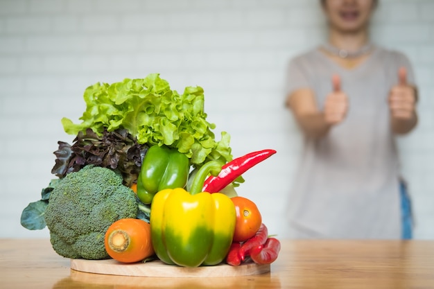 fruits et légumes sains