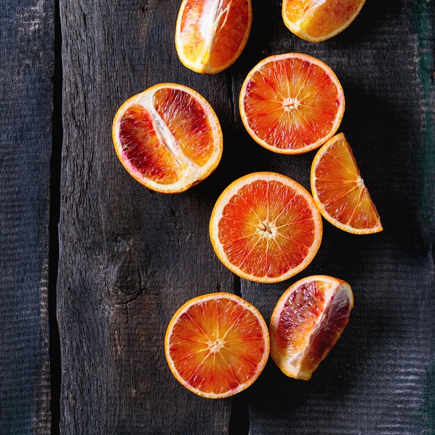 Fruits orange sanguine