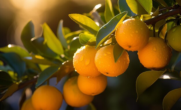 Photo des fruits orange