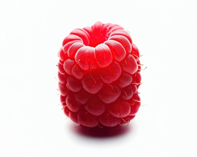 Fruits rouges frais sur fond blanc