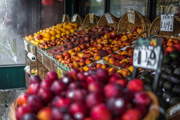 Fruits à vendre au marché