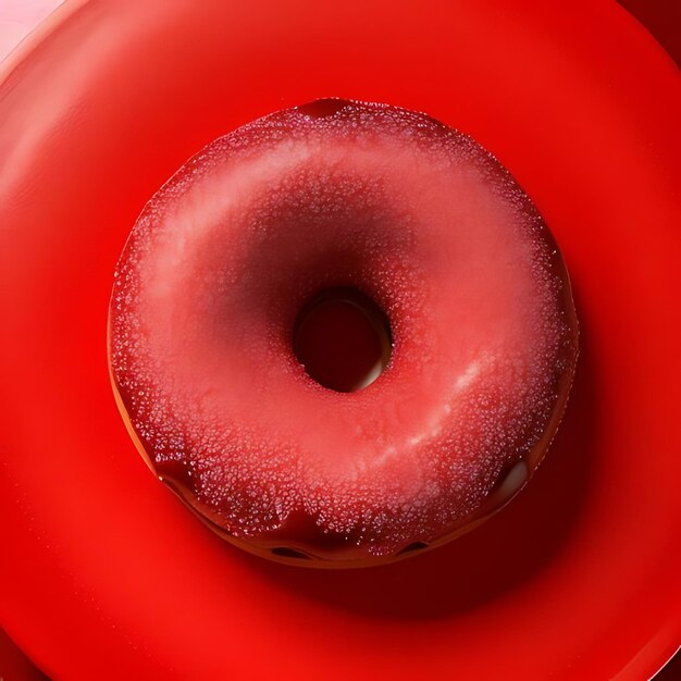 Fruity Fiesta Donuts glacé avec des baies et arrosé de miel