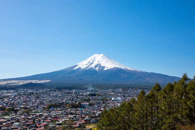 Fuji de montagne au Japon