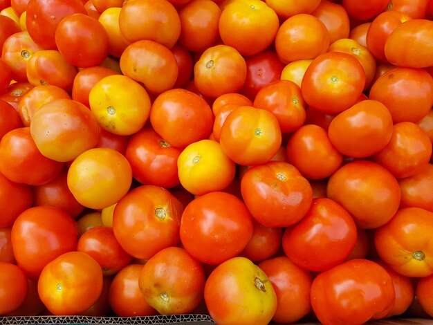 Full Frame Shot de tomates tir horizontal