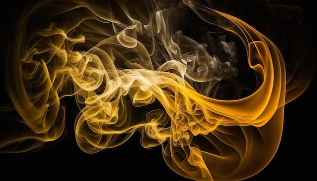 Fumée de couleur abstraite sur fond sombre fond de couleur vape fumée