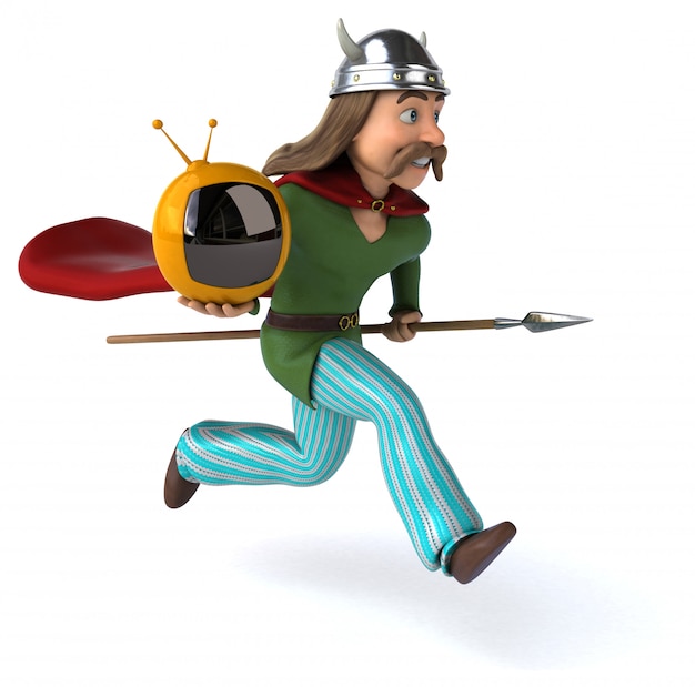 Fun Gaul - Illustration 3D