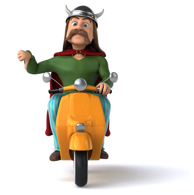 Fun Gaul - Illustration 3D