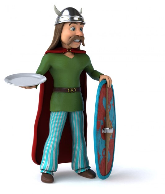 Fun Gaul - Illustration 3D