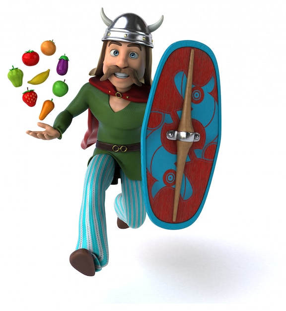 Fun Gaul - Illustration 3D