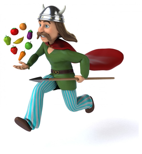 Fun Gaul - Illustration 3D