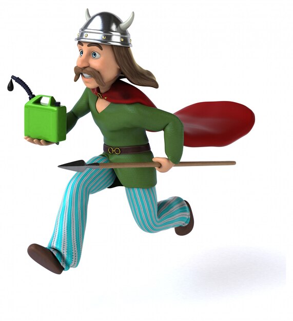 Fun Gaul - Illustration 3D