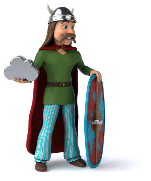 Fun Gaul - Illustration 3D