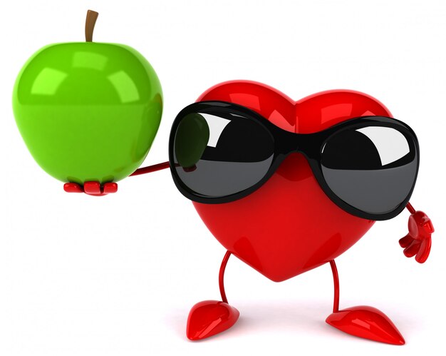 Fun Heart - personnage 3D