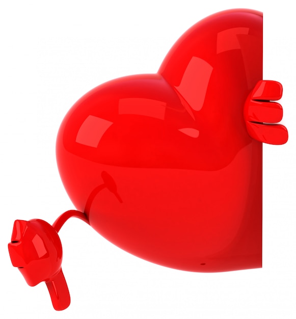 Fun Heart - personnage 3D