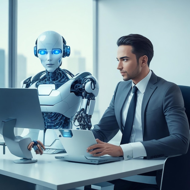 Futur robot d'intelligence artificielle