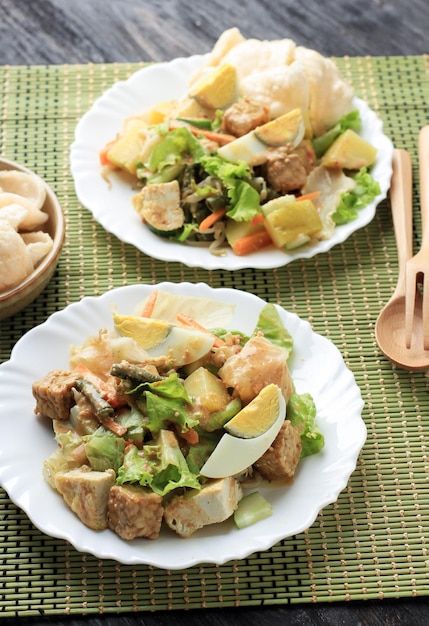 Gadogado Cuisine traditionnelle indonésienne