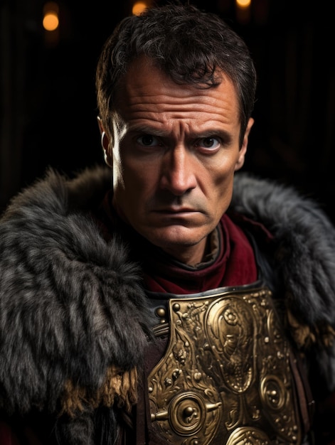 Gaius Julius César général romain homme d'État et figure historique emblématique histoire ancienne prouesses militaires perspicacité politique et une ascension complexe au pouvoir