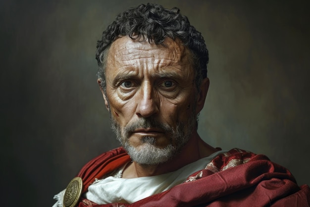 Gaius Julius César général romain homme d'État et figure historique emblématique histoire ancienne prouesses militaires perspicacité politique et une ascension complexe au pouvoir