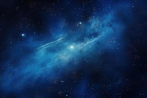Galaxie avec étoiles et poussière interstellaire sur l'univers