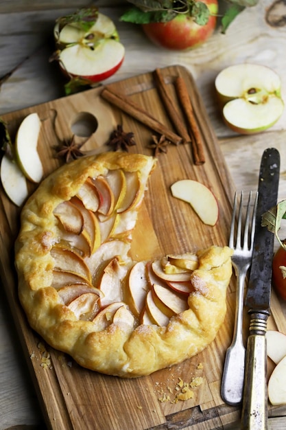 Galette aux pommes