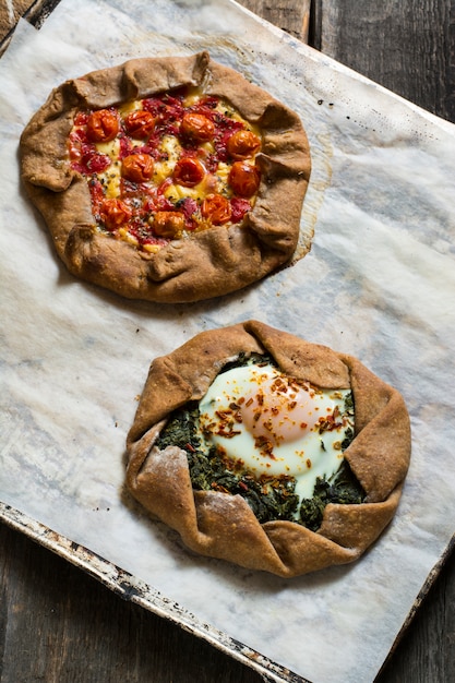 galette à la tomate