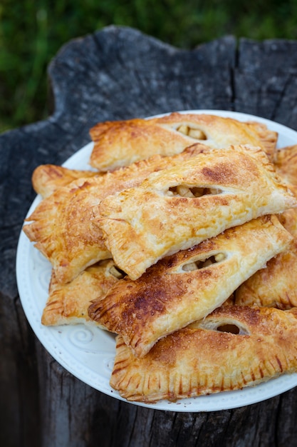 Galettes aux pommes fraîches