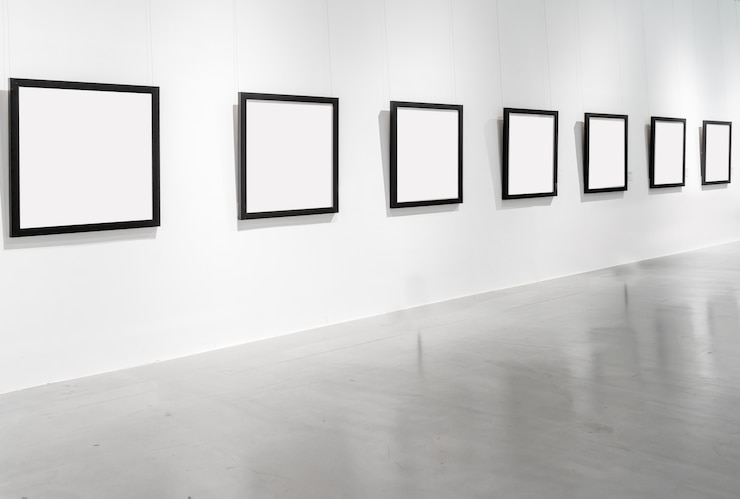 Photo gallerys vides dans le musée