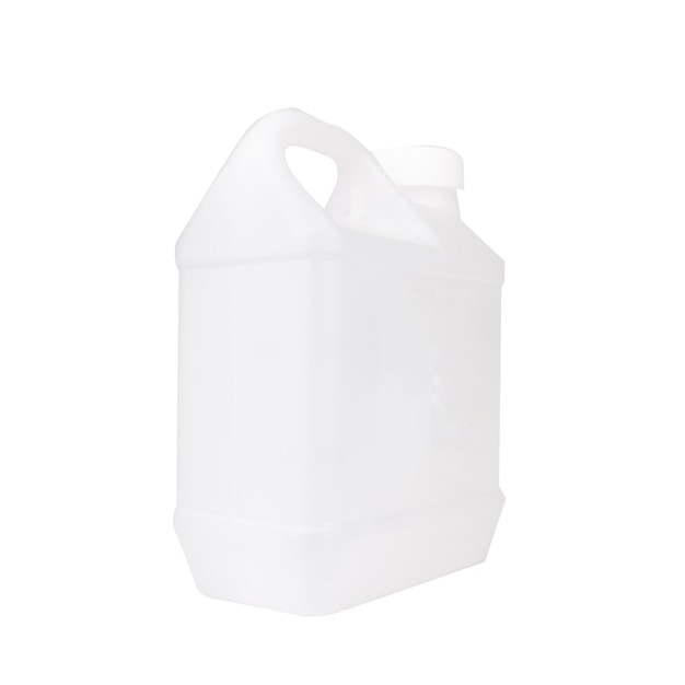 gallon isolé sur fond blanc