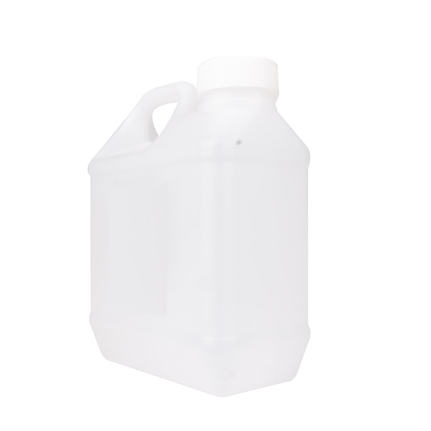 Photo gallon isolé sur fond blanc