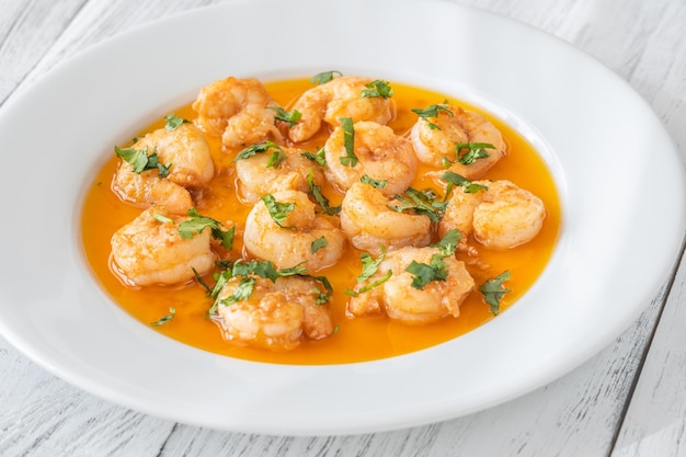 Gambas al ajillo