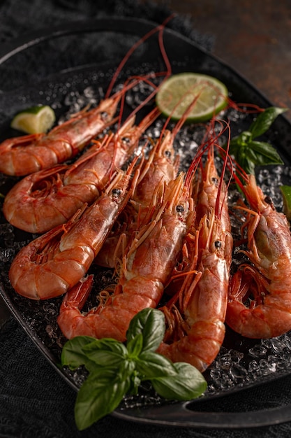 Gambas fraîches