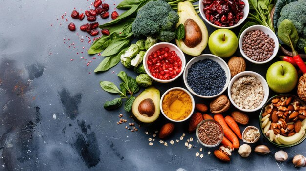 Une gamme d'aliments nutritifs qui soutiennent le bien-être du cœur