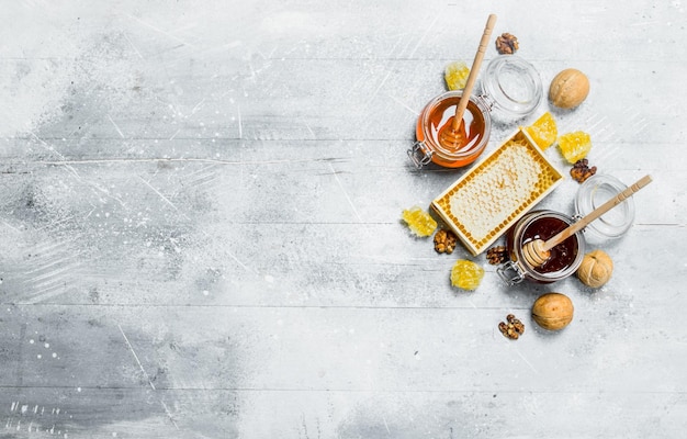 La gamme des types de miel naturel