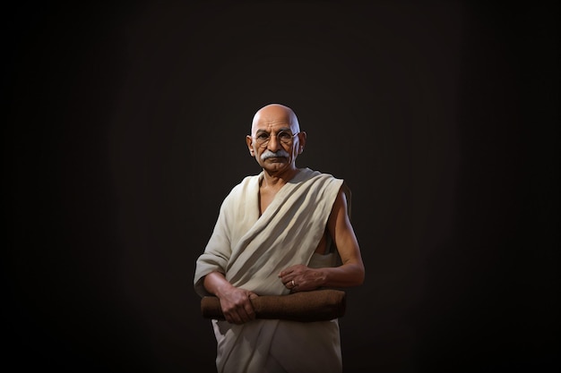 Gandhi ji, combattant indien de la liberté