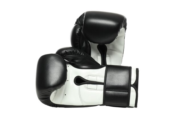 Photo gants de boxe png isolés sur fond blanc