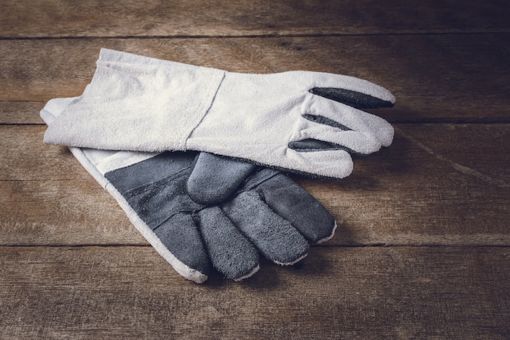 Photo gants de protection,