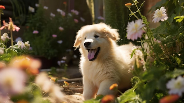 Garden Fun Le refuge de jeu des chiots