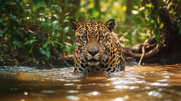 Gardien de la forêt Jaguar en Amazonie