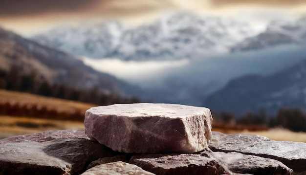 Photo le gardien des pierres ia générative