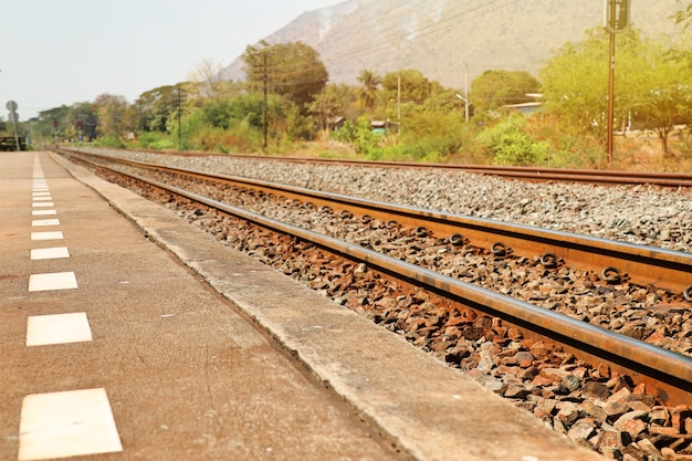 Gare et chemin de fer