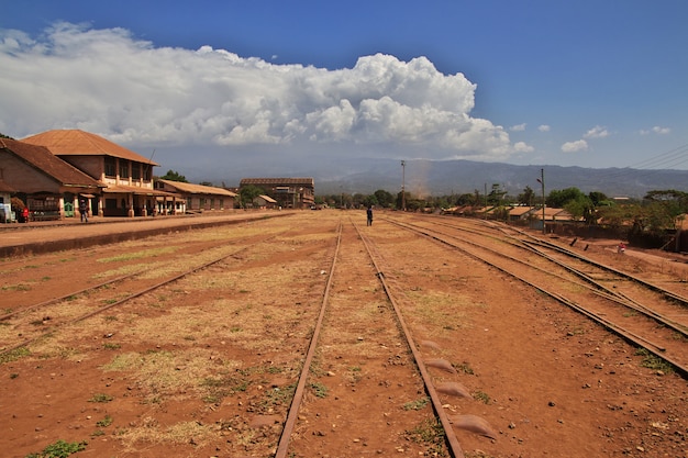 Gare de la ville de Moshi, Afrique