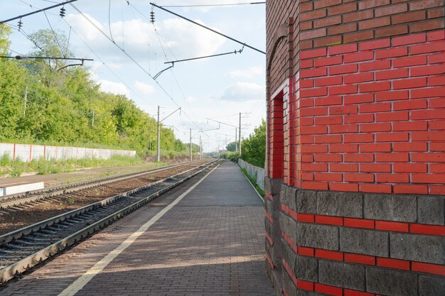 Gare de voyageurs moderne